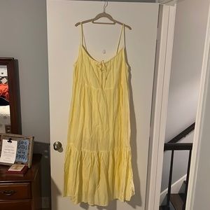 Old Navy Yellow Maxi Dress